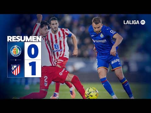⚽ Resumen | Getafe CF 0- 1 Atlético de Madrid | J13 LALIGA