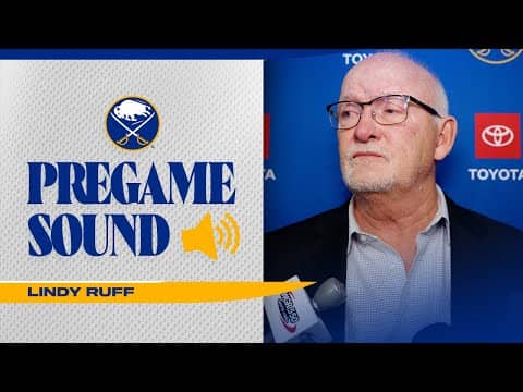 "Still Evaluating" The Lineup Ahead Of Sabres vs Avalanche | Buffalo Coach Lindy Ruff Pregame Media