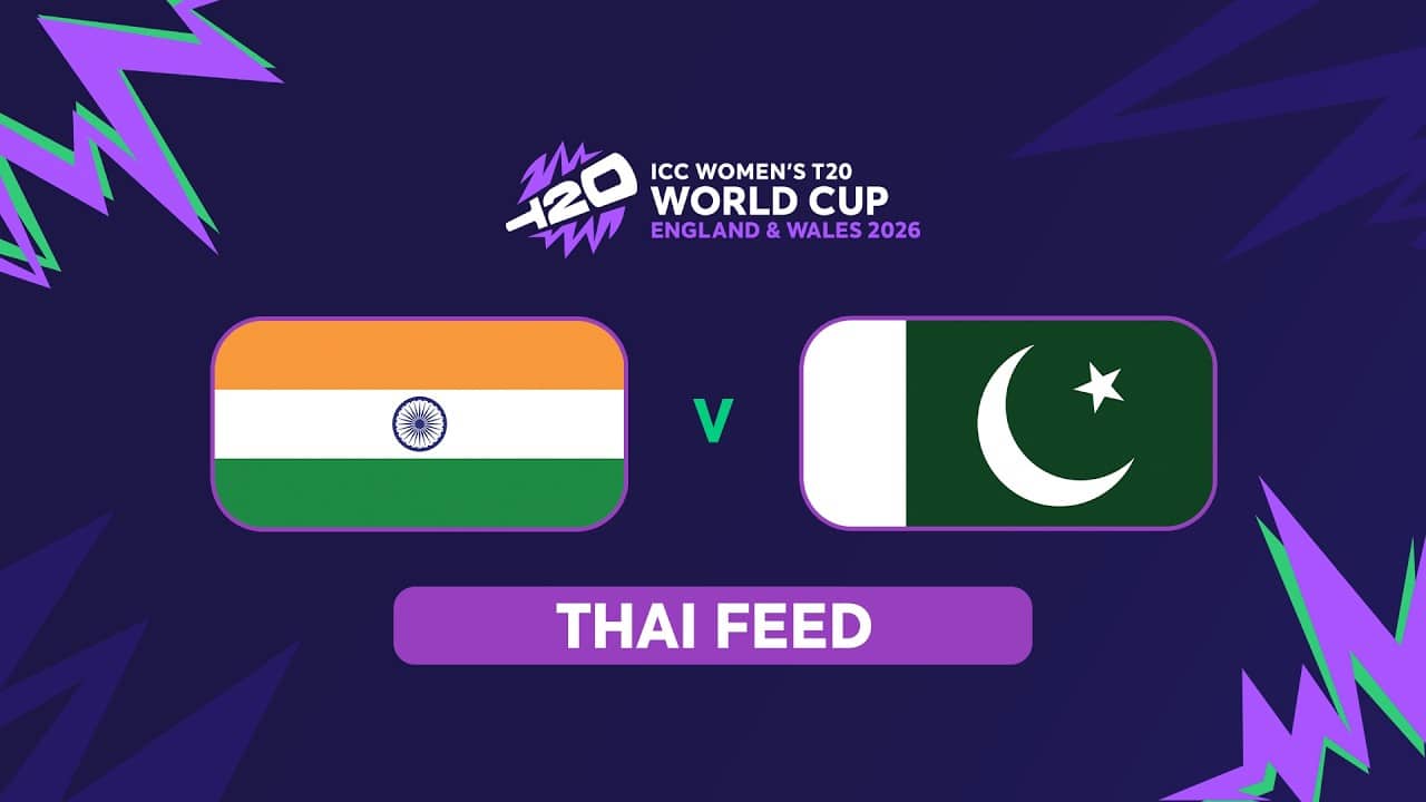 ICC Women's T20 World Cup 2026: India vs Pakistan(Thai) #t20worldcup