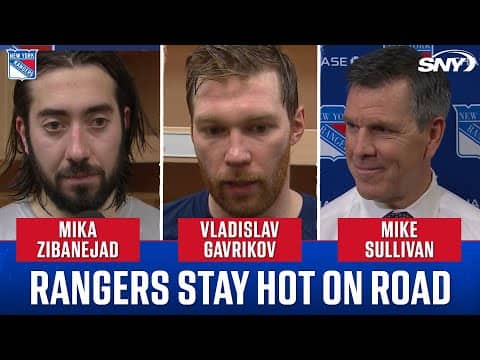 Rangers maintain best road record in NHL with win in Ottawa