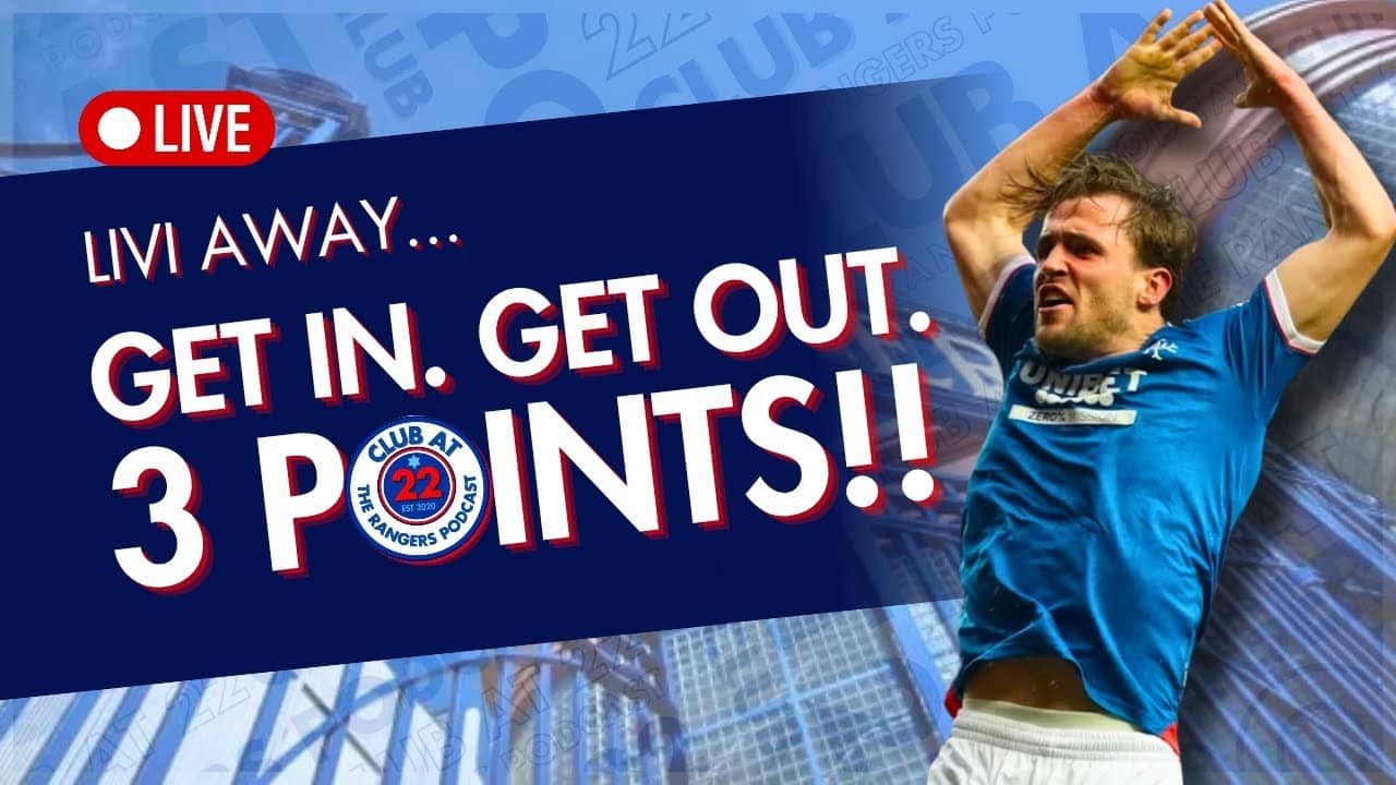 Get In. Get Out. 3 Points | Livi Away & Title Race Pressure | LIVE Fri 20th Feb at 8pm