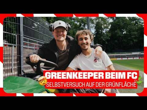 SELBSTVERSUCH: Ein Tag als GREENKEEPER - So werden Bundesliga Plätze gemacht | 1. FC Köln