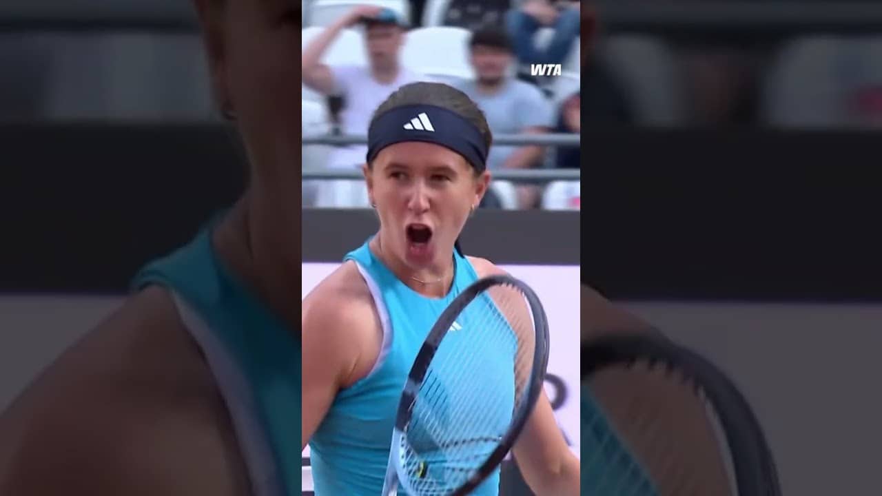You don’t want to look away…trust us 👀#WTA #IBI26 #NikolaBartunkova