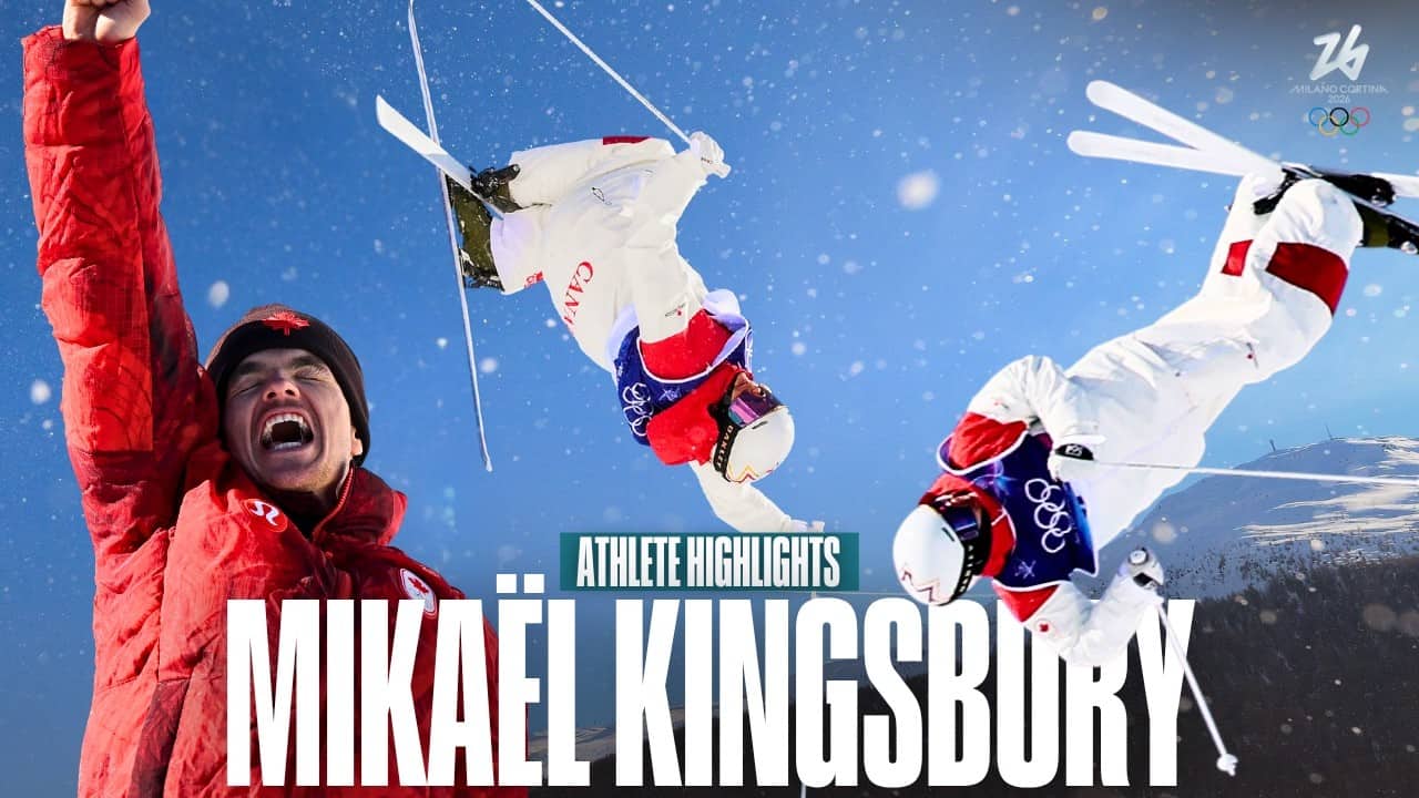 The KING of Moguls 👑 🇨🇦 Mikaël Kingsbury at Milano Cortina 2026 | Athlete Highlights