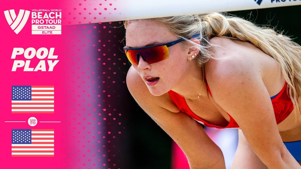 Hughes/Batenhorst vs. Urango/Rice - Pool Play Highlights | Gstaad 2026 #BeachProTour