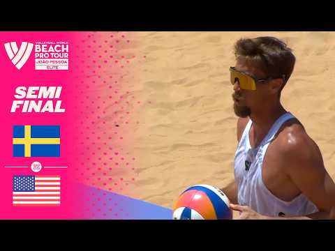 Åhman/Hellvig vs. Crabb/Benesh - Semi Final Highlights | João Pessoa 2026 #BeachProTour