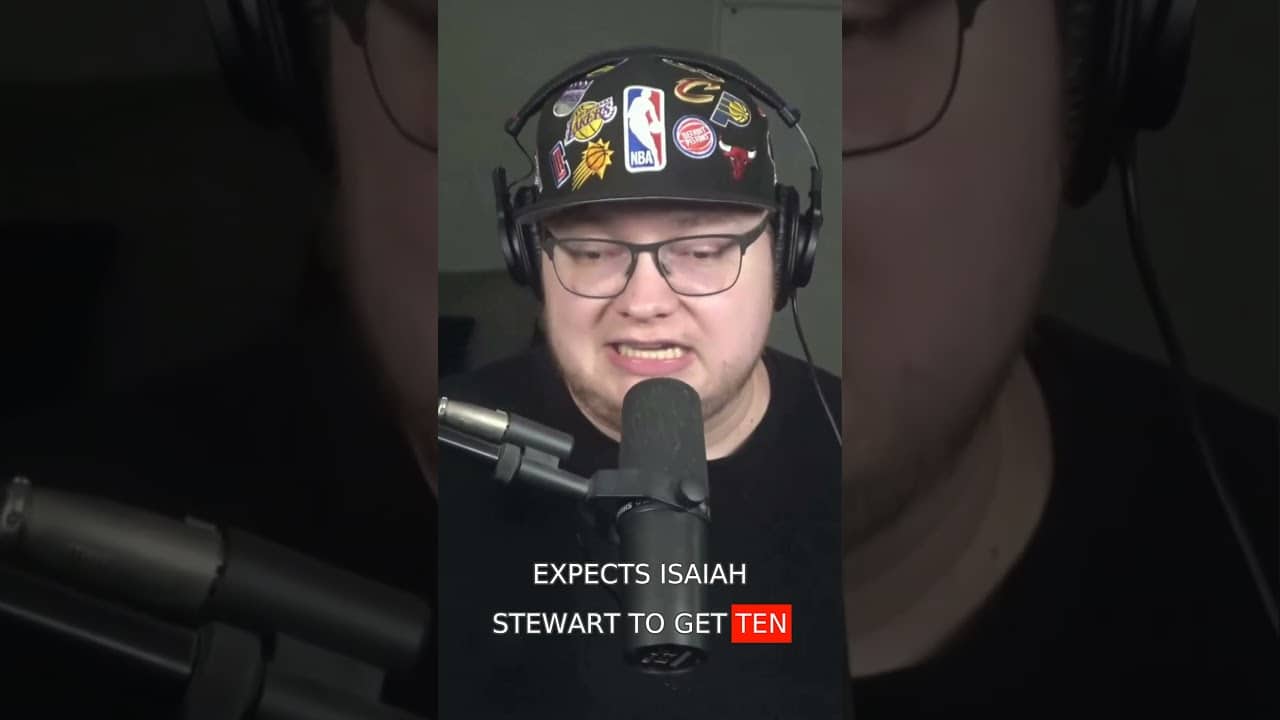 Isaiah Stewart Suspension comes at CRAZY TIME in Pistons Schedule... #pistons #nba