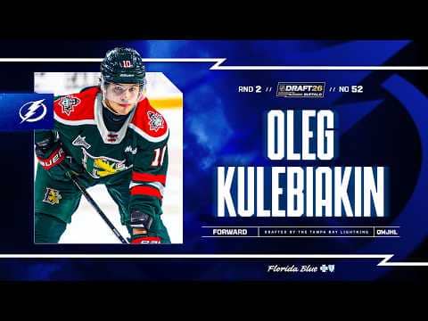 Welcome to Tampa Bay Oleg Kulebiakin