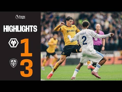 Krejci scores but it ends in defeat | Wolves 1-3 Leeds | Match highlights
