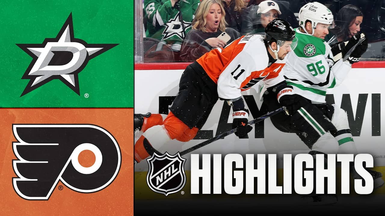 Stars vs. Flyers | NHL Highlights | March 29, 2026