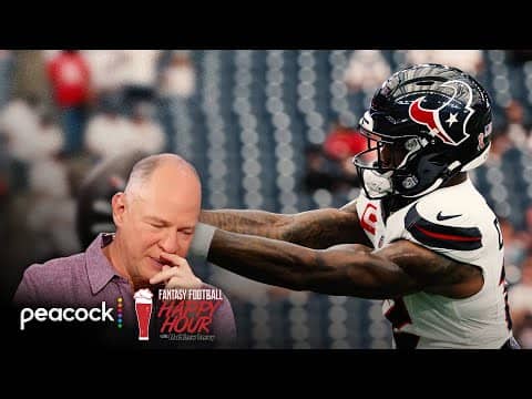 Growing fantasy concerns surround Texans' Nico Collins | Fantasy Football Happy Hour | NFL on NBC