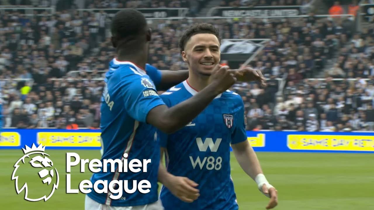 Chemsdine Talbi equalizes for Sunderland against Newcastle | Premier League | NBC Sports