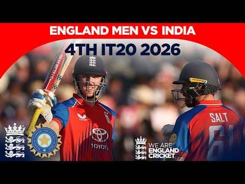 Brook and Salt On The Charge! | Highlights - England v India | 4th Vitality IT20 2026