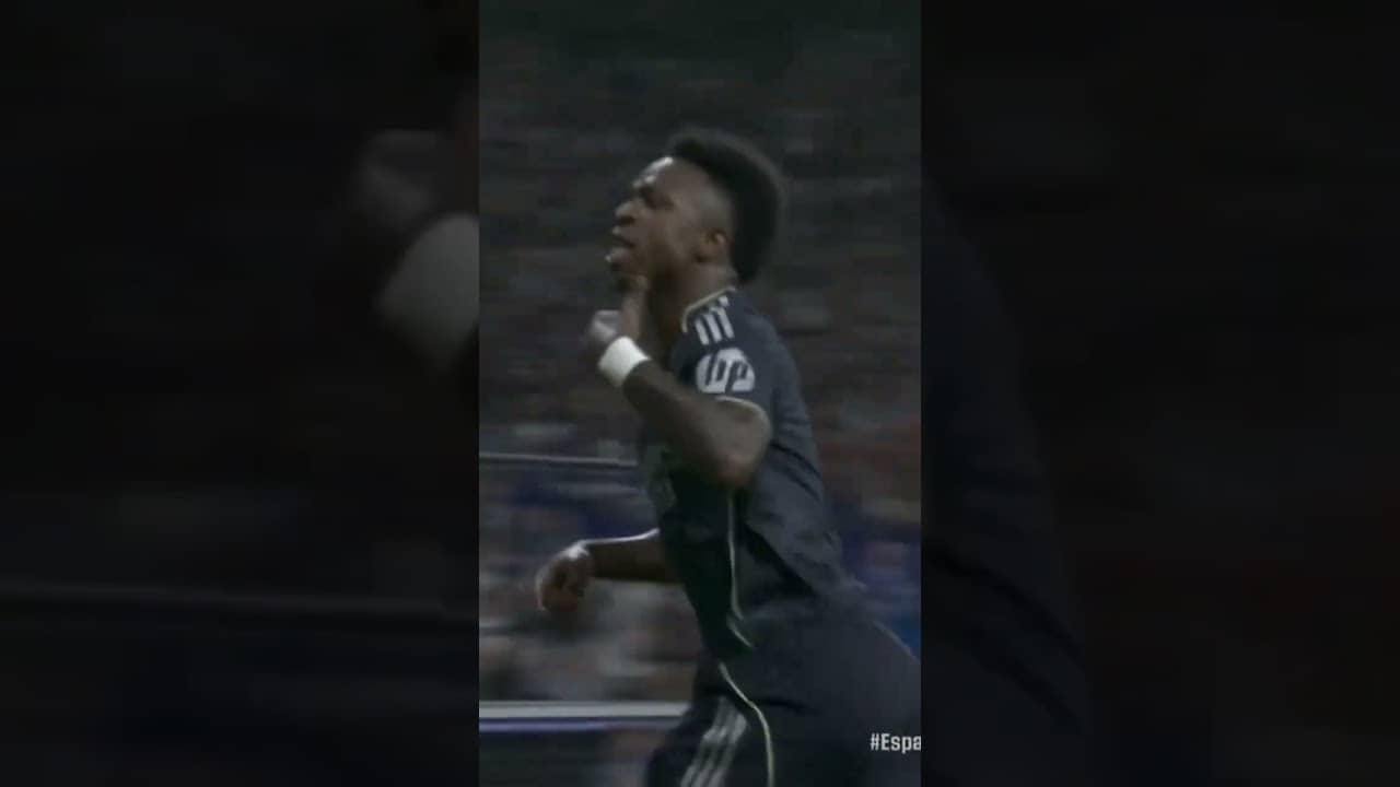 VINI JR. OPENS UP THE SCORING AND KEEPS REAL MADRID ALIVE IN THE TITLE RACE 👏