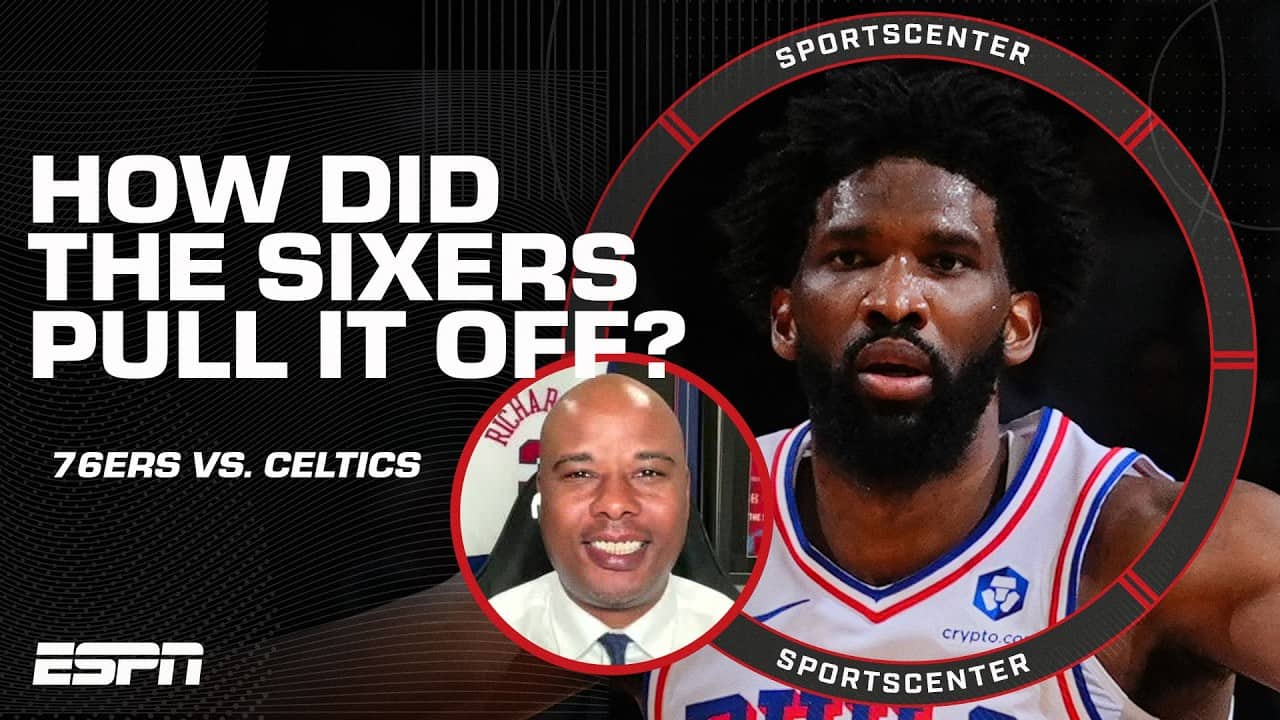 76ers vs. Celtics REACTION 🔥 Q-Rich breaks down the HOW... 'It's as simple as that!' | SportsCenter