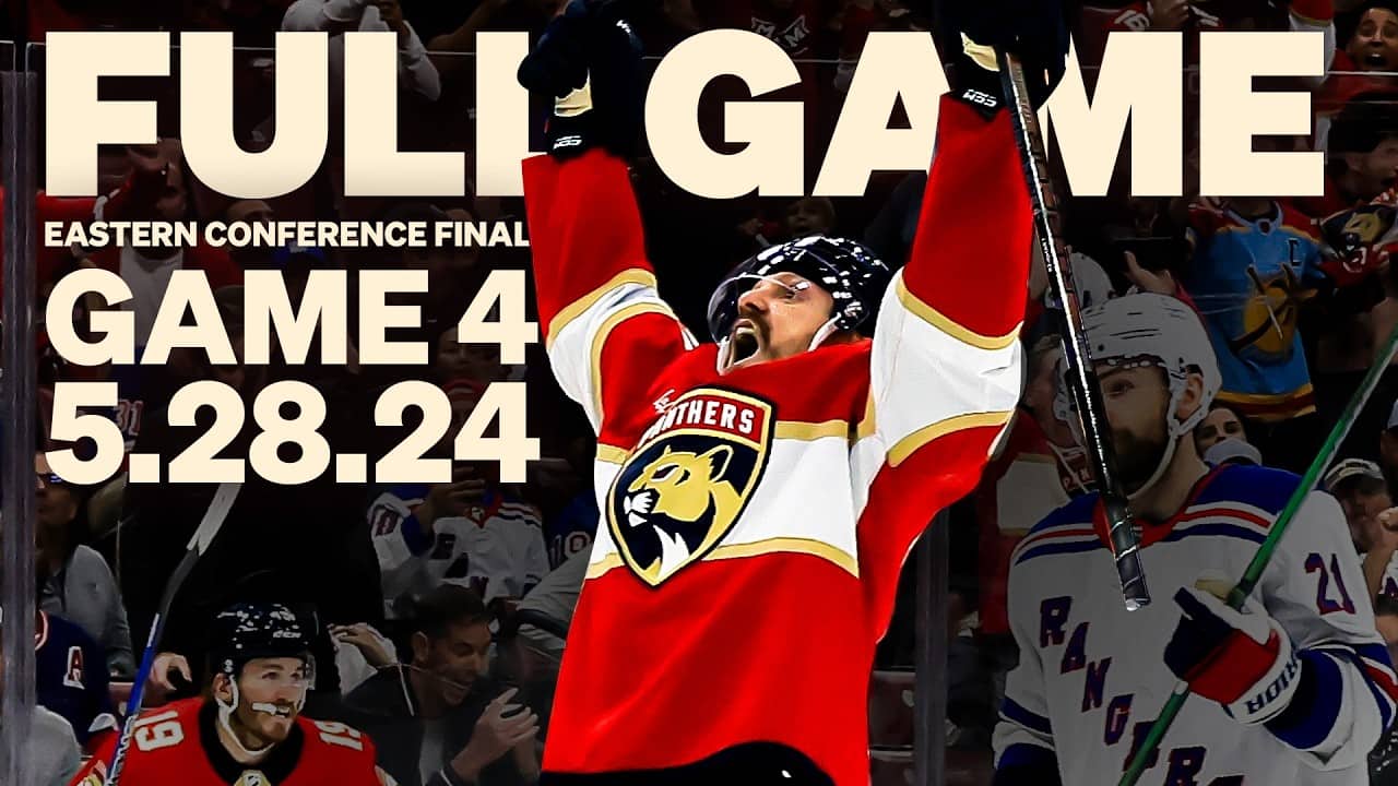 FULL GAME | Panthers vs Rangers Eastern Conference Final Game 4 | 5.28.24