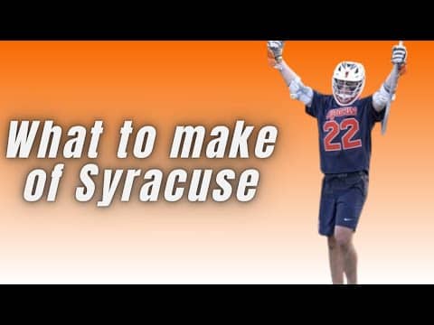THE CREASE DIVE 4/4 -- WHAT TO THINK OF SYRACUSE