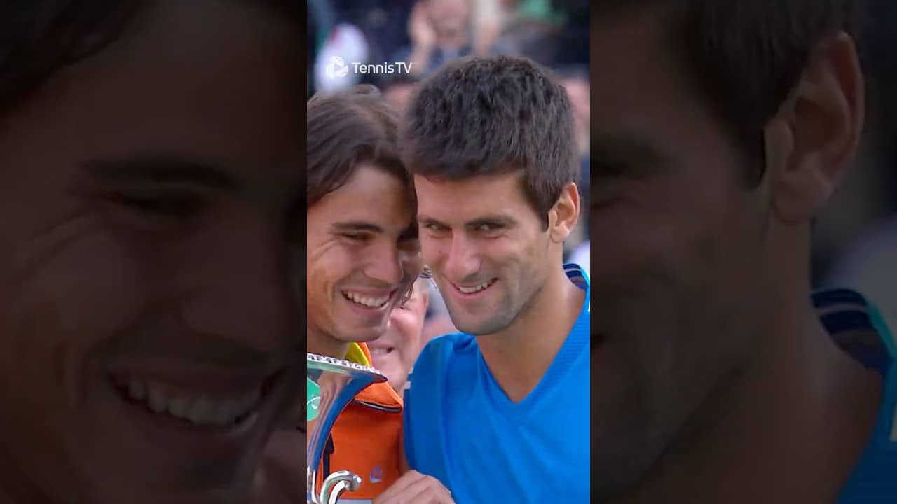 When Djokovic Imitated Nadal In Rome 😂