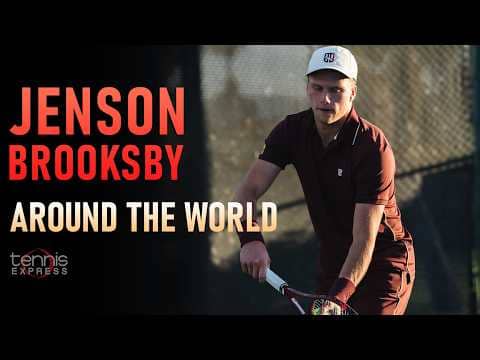 Can Jenson Brooksby complete “Around the World”? 🎾👀