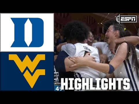 Duke Blue Devils vs. West Virginia Mountaineers | Full Game Highlights | ESPN College Basketball