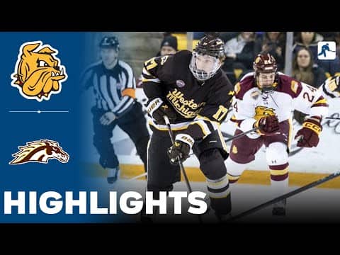 Minnesota Duluth vs Western Michigan | NCAA College Hockey | Highlights - January 23, 2026
