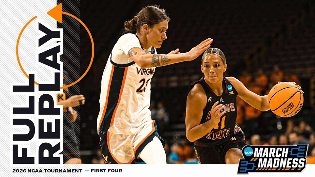 Virginia vs. Arizona State: 2026 NCAA women's First Four | FULL REPLAY