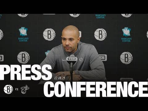 Jordi Fernández Postgame Press Conference vs Miami