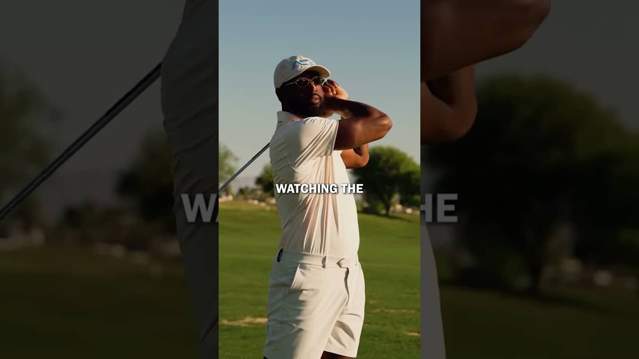 Dwyane Wade And Dorell Wright At The Masters