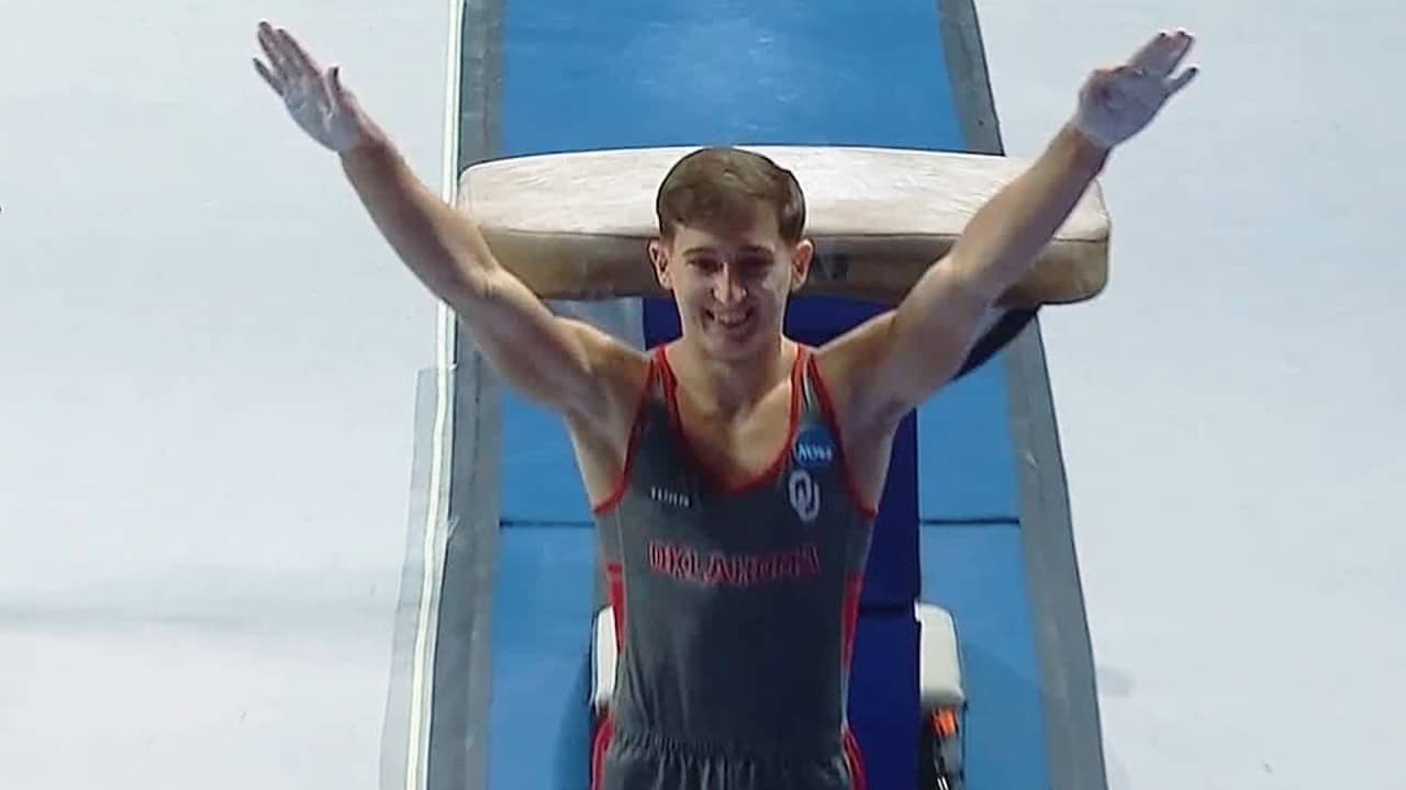 Sasha Bogonosiuk - Vault at 2026 men's gymnastics semifinals