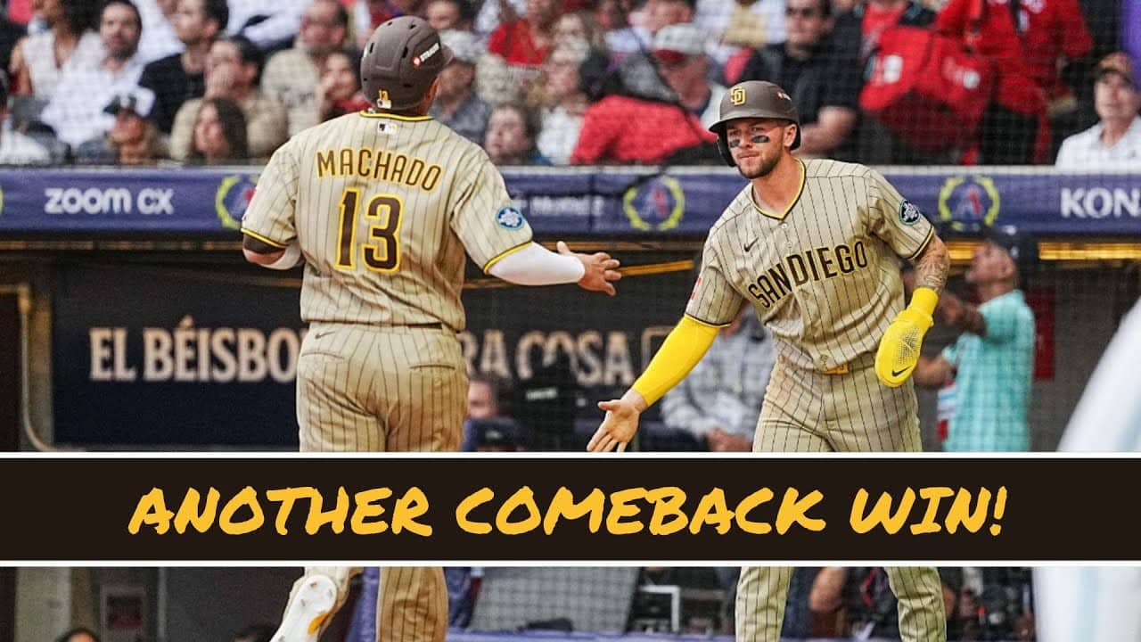 Padres come back to win Game 1 in Mexico City vs. D-backs