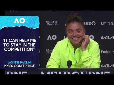Jasmine Paolini Press Conference | Australian Open First Round 2026