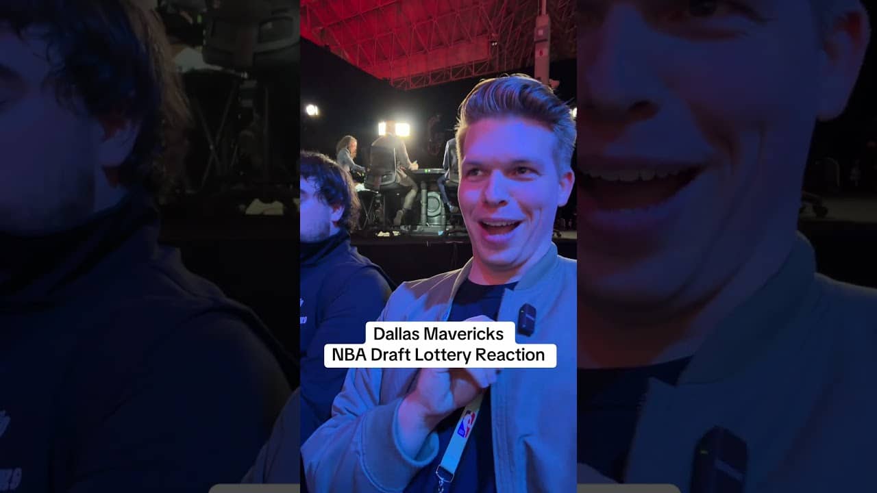 Dallas Mavericks NBA Draft Lottery Reaction LIVE at the Lottery