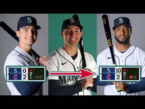 FULL INNING: The Mariners scored 10 RUNS in 1 INNING! 😳 (3 home runs including a grand slam!)