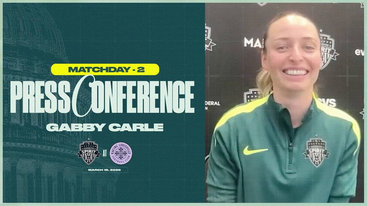 Gabby Carle Matchday-2 Press Conference | Week 2 at Racing Louisville | 03.18.26