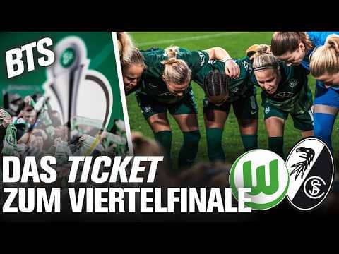 Pokal-Nacht im AOK! ✨ | BTS zum DFB-Pokal Achtelfinale | VfL Wolfsburg 🆚 SC Freiburg | Wölfe TV