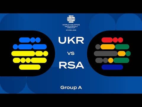 Ukraine vs South Africa | Men’s Water Polo World Cup 2025 | Istanbul Highlights