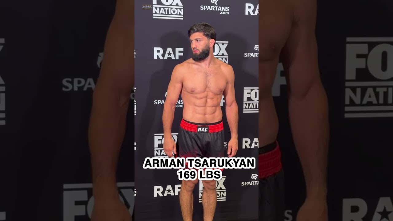 Arman Tsarukyan MAKES WEIGHT for Tony Ferguson matchup at RAF 10 | MMA Fighting