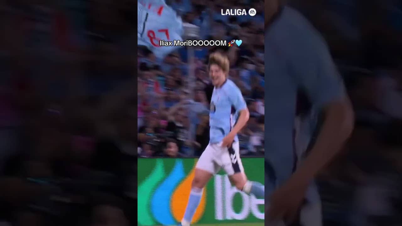 Vaya pedazo de disparo 🙂‍↔️ #LALIGAHighlights