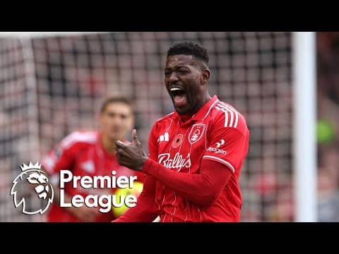 Ibrahim Sangare equalizes for Nottingham Forest against Leeds | Premier League | NBC Sports
