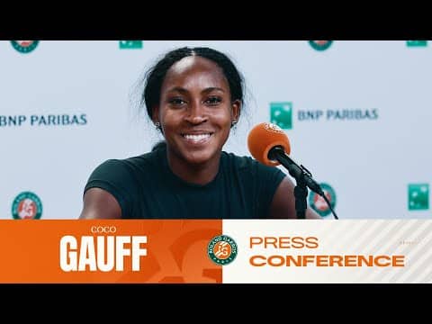 Coco Gauff | Round 2 Press Conference | Roland-Garros 2026