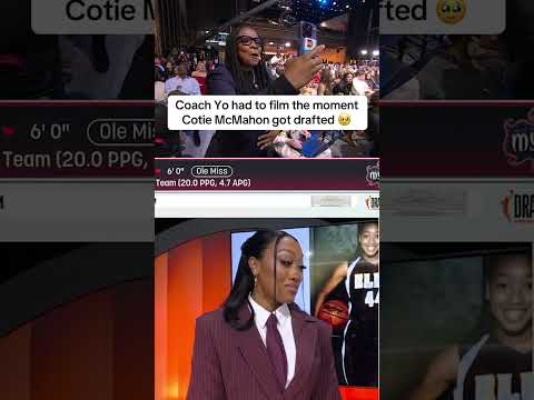 Coach Yo is so proud of Cotie McMahon 🙌