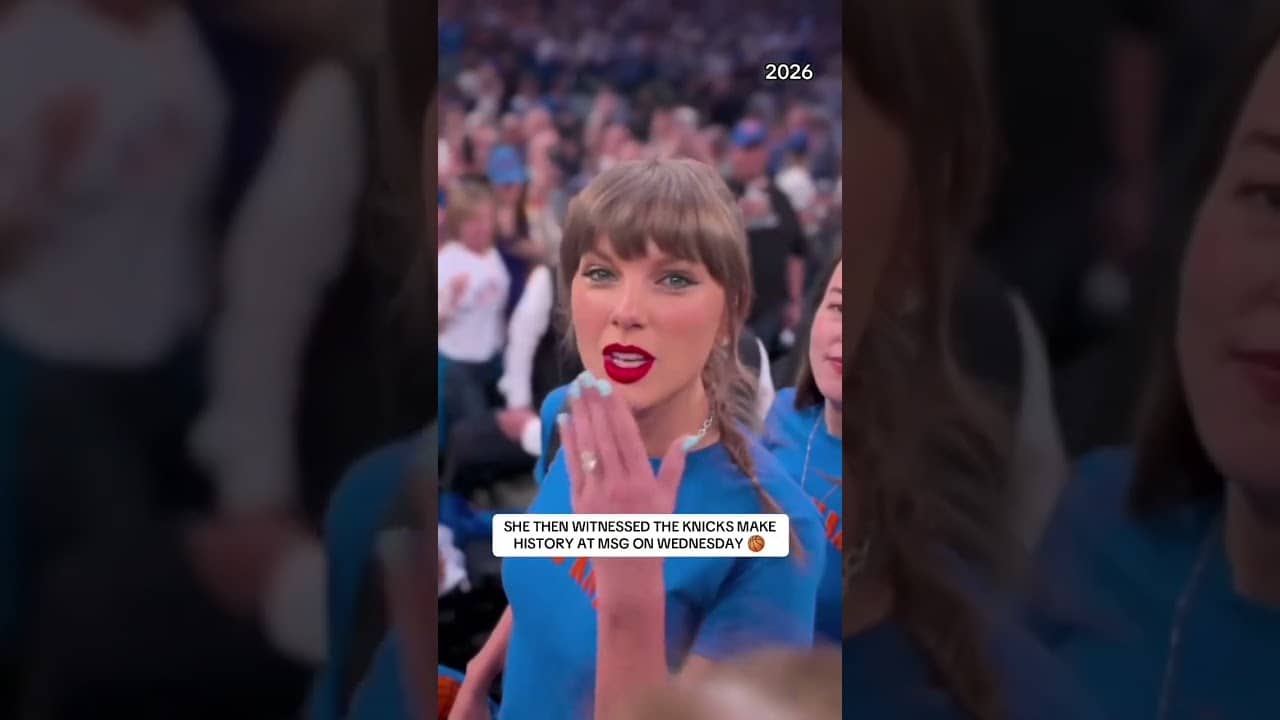 When a 13-year-old Taylor Swift performed “Lucky You” at a Knicks talent show at MSG in 2003