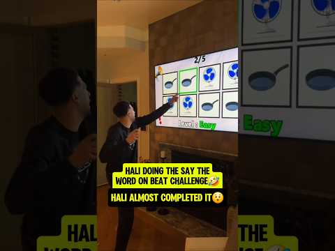 Hali was LOCKED IN😭
