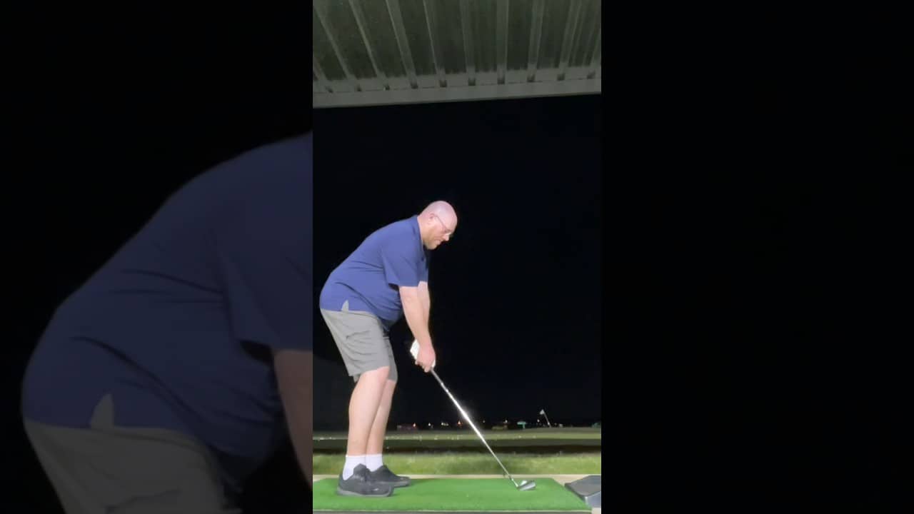 Hitting it like Dow Finsterwald #golfswing #golftechnique #golf #dowfinsterwald #golfprogress