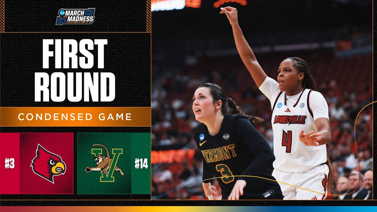 Louisville vs. Vermont – First round NCAA tournament extended highlights