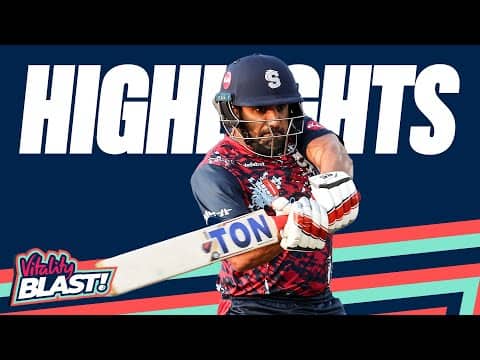 Bopara Smacks 105 off 46! | Surrey v Northamptonshire Steelbacks - Highlights | Vitality Blast 2025