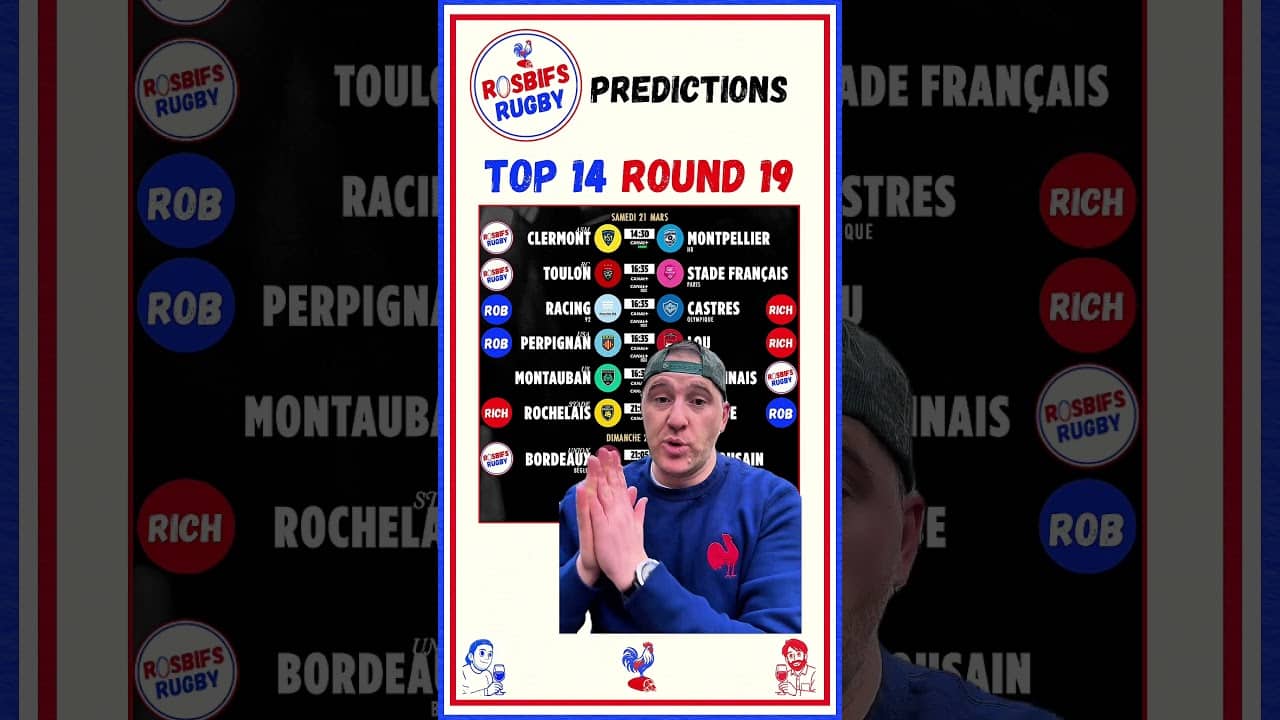 #Top14 Round 19 | Preview 🔮