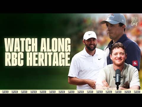 Scottie & Fitz In PLAYOFF at Harbour Town! | RBC Heritage Final Round Watch Along