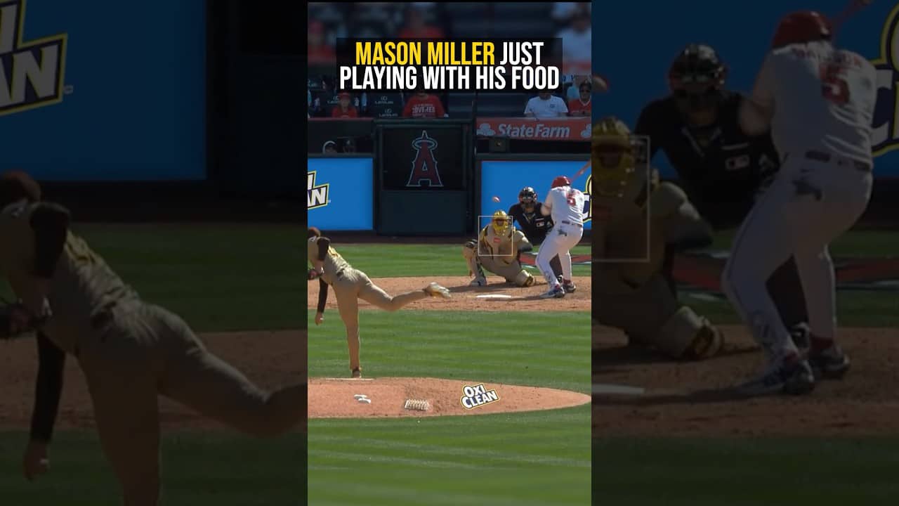 Mason Miller is just playing with his food at this point