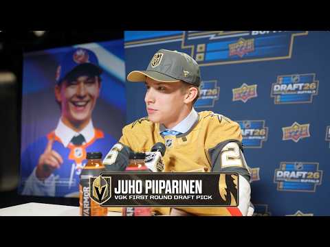 2026 NHL Draft Media Availability | Juho Piiparinen